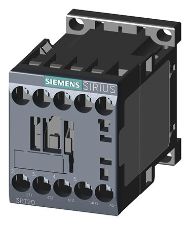 
				Relé de control Siemens 3RT2015-1HB41, 3 NA, 6,1 A, Sirius, 3RT2