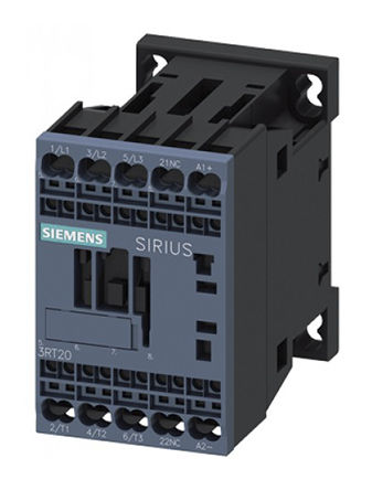 Steuerrelais Siemens 3RT2016-2HB42, 3 NO, 9 A, Sirius, 3RT2