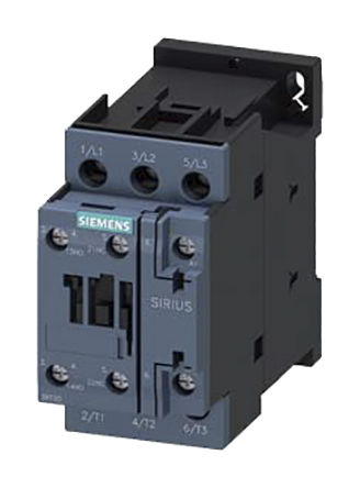 Siemens 3RT2023-1AP60 control relay, 3 NO, 9 A, Sirius, 3RT2