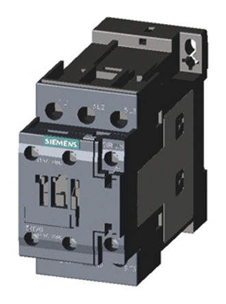 Siemens 3RT2025-1AL20 control relay, 3 NO, 17 A, Sirius, 3RT2