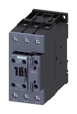 Siemens 3RT2035-1AC20 control relay, 3 NO, 41 A, Sirius, 3RT2
