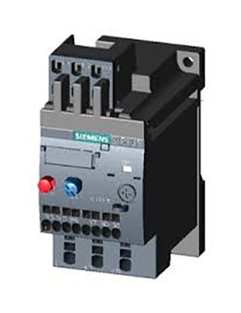 
				Relé de sobrecarga Siemens 3RU2116-1BC1, NA/NC, con reinicio Automático, manual, 2 A, Sirius, 3RU2