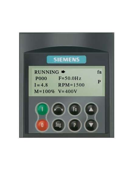 6SE6400-0AC00-0AA0 Siemens MICROMASTER 411 Разширен операционен панел