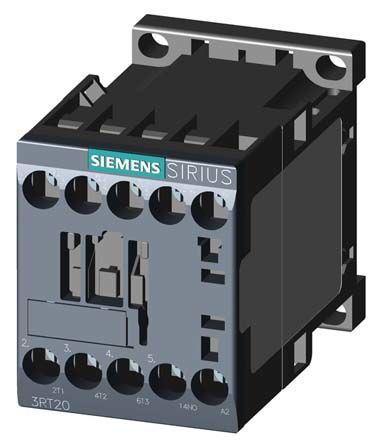Relè di sovraccarico Siemens 3RT2015-1HB42, 3 NO, 6,1 A, Sirius, 3RT2