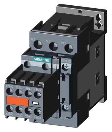 
				Contactor 12 A (AC3), 3PST, 3 NA