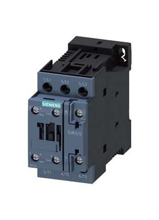 
				Contactor 25 A (AC3), 3PST, 3 NA