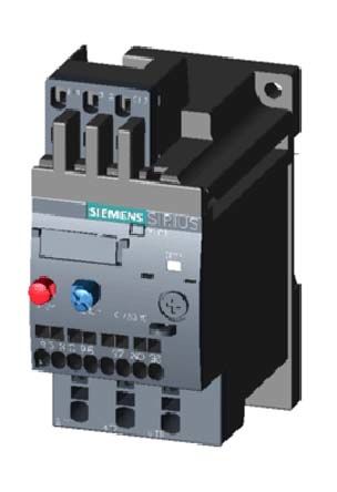 Relé de sobrecarga Siemens 3RU2116-0DC1, NA / NF, com reset automático, manual, 0,32 A, Sirius, 3RU2