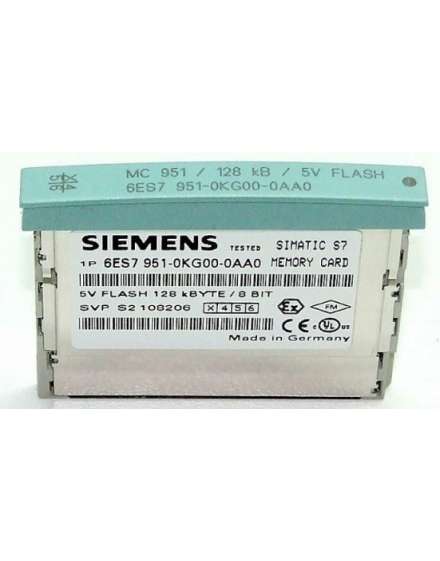 6ES7951-0KG00-0AA0 SIEMENS SIMATIC S7-300 memory card
