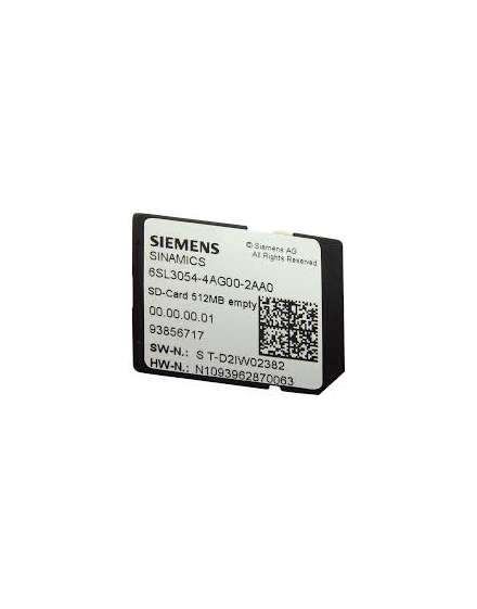 6SL3054-7EH00-2BA0 Siemens SINAMICS G120 SD-Card 512 MB