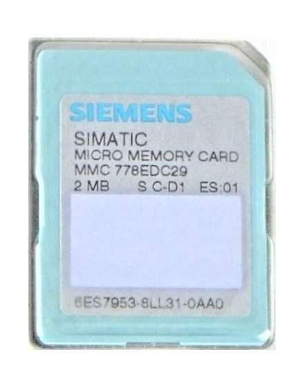 6ES7953-8LL31-0AA0 SIEMENS SIMATIC S7 MICRO MEMORY CARD