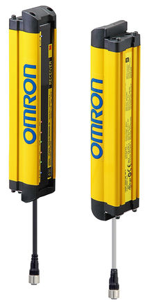 Omron F3SG-2RE0190P30 Barriera immateriale, 30 mm, emettitore e ricevitore, 8, 190 mm, 0,3 (lungo) m, 0,3 (corto) m