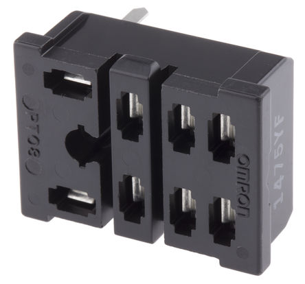 Relay socket for LY1-0, LY2-0, LY2Z-0