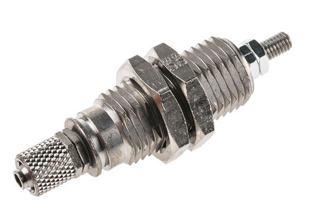 SMC CJPB10-15H6 Pneumatischer Stiftzylinder, einfachwirkend, 10 mm Spurweite, 15 mm Federweg