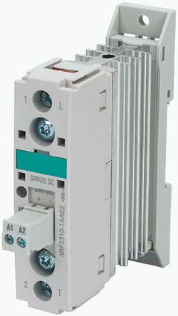 Solid State Relay, DIN Rail, 20 A, 460 V ac, Zero Cross Switching, SPNO