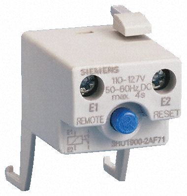 Auxiliary contact, mounting: front, terminal: Threaded, NO / NC, 2 A, 24 Vac