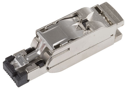 Siemens 6GK1901-1BB10-2AA0 RJ45 Connector, Routing: 4, Cat5, Shielded, Straight, Cable Assembly, Male, FastConnect Series