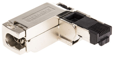 Siemens 6GK1901-1BB20-2AA0، Cat5، FTP RJ45 Connector، 90 ° Angle، Male