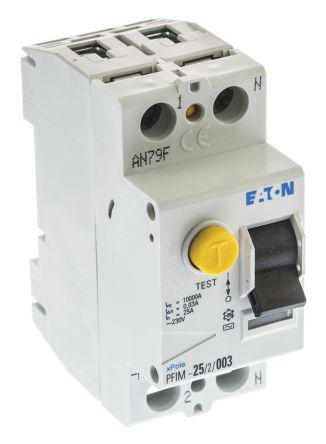 Eaton 235424 FIM-25/2/003-A-MW Disyuntores de corriente residual