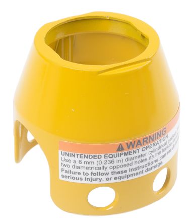 ZBZ1605 Protection for mushroom Ø 40 and units Ø 22 mm - yellow