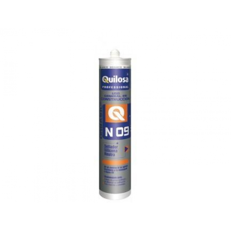 Silicone neutro Orbasil N-09 translúcido 300ml QUILOSA