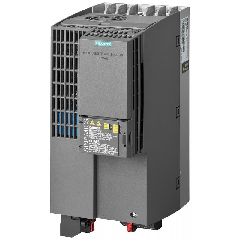 6SL3210-1KE22-6UB1 Честотен инвертор, 11 kW, 0 → 550Hz, 25 A, 400 V, IP20