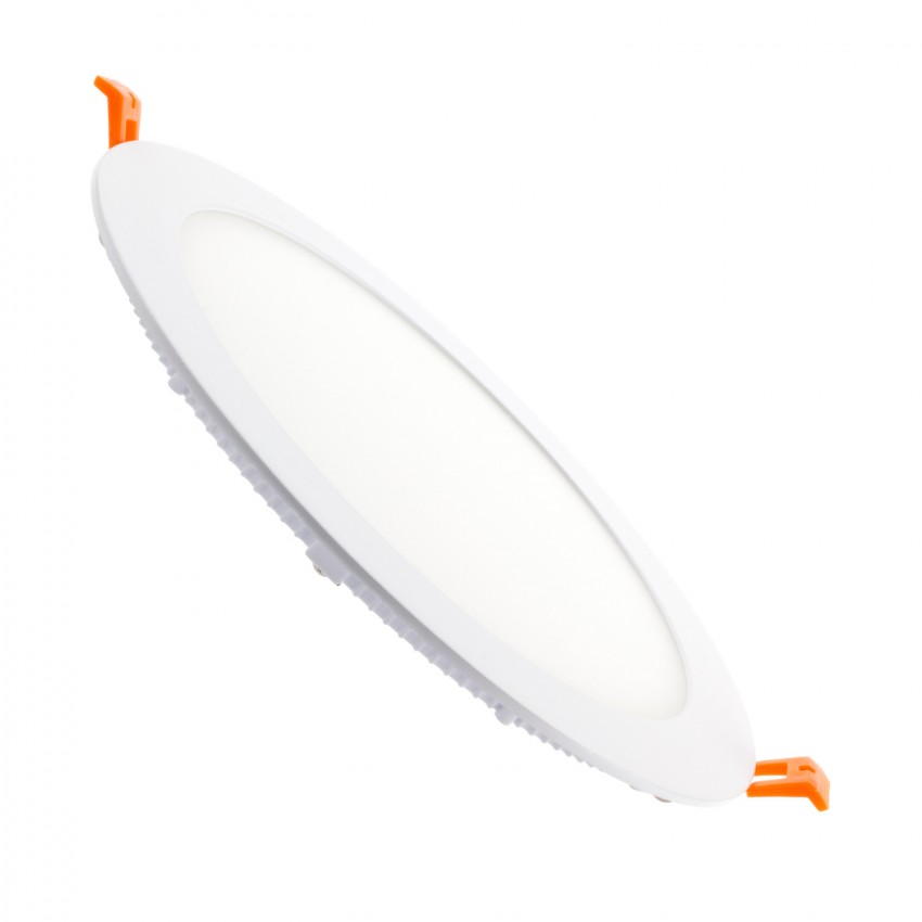 18W SuperSlim Circular LED Plate - Color Temperature: Cold White 6000K - 6500K