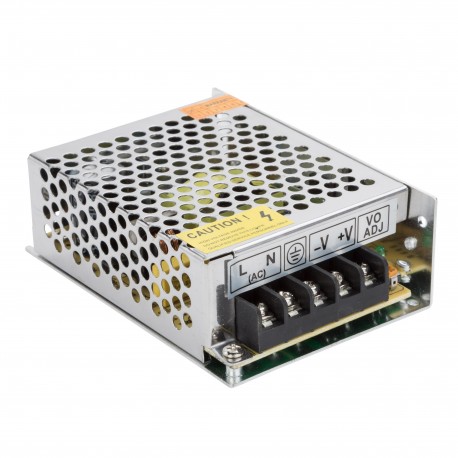 Transformateur LED 12VDC 60W / 5A IP25