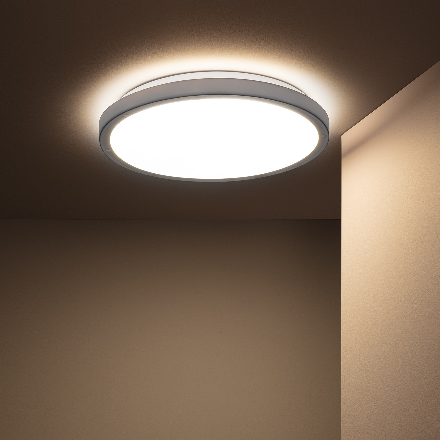 Plafón LED 19W Circular Faina CCT Seleccionable - Color : Gris 