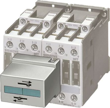 Siemens 3RU11261GB0 overload relay, NO / NC, with Automatic reset, manual, 4.5 → 6.3 A, Sirius, 3RU