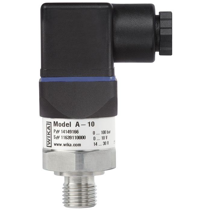 Wika 12762858 Transmisor de presión para aplicaciones generales Modelo A-10 