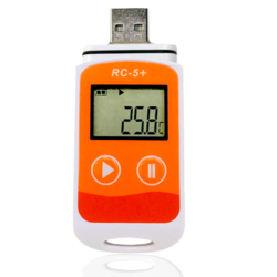 Data logger GesaLog temperature logger with external probe and automatic PDF report
