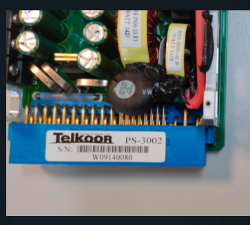 fuente de alimentación Telkoor PS-3002 CPCI-3U-AC-200W 900-3002-01