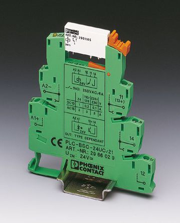 Интерфейсен модул за контакт на релето Phoenix 2966016, 24V DC