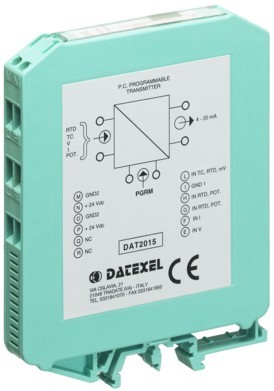 Datexel DAT2105-2W DIN RAIL CONFIGURABLE RTD, RESISTANCE, POTI 4-20mA