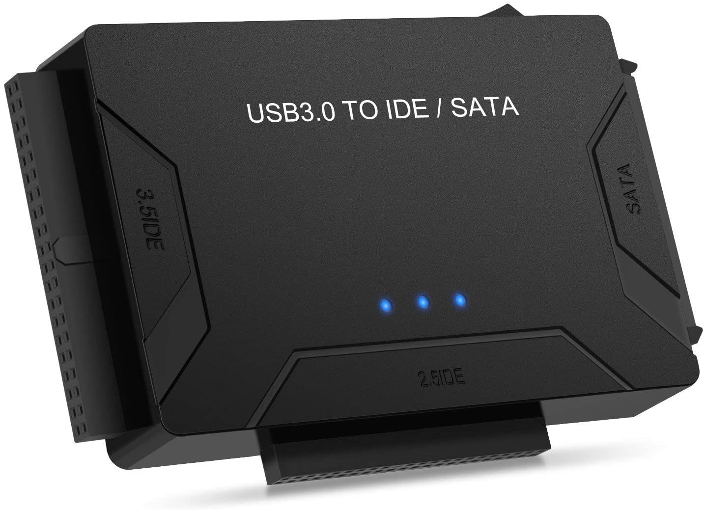 Adaptador de USB 3.0 a IDE y SATA Adaptador para 2.5 y 3.5 Plugadas Disco Duro IDE SATA Amazon / POSUGEAR ASDIOFJ23