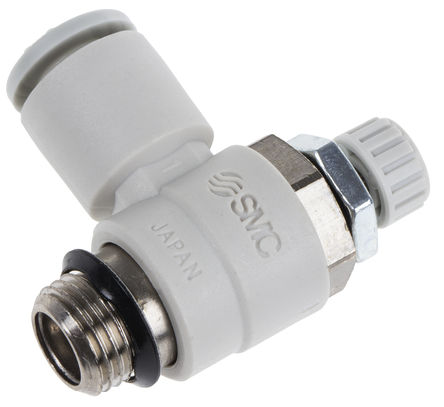Flow regulator SMC AS2201F-U01-06 x 6mm, 1/8 in x 1/8 in