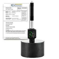 Durómetro PCE-2500N-ICA incl. certificado calibración ISO 