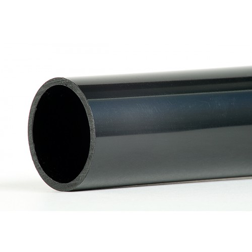 Tubo rígido blindado enchufable PVC NEGRO 20 mm. (3 Metros)