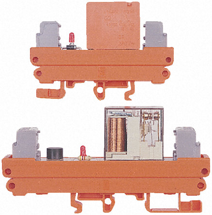 Relay Interface Module, 8A, 12V, SPNO, DIN Rail Mount