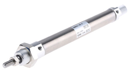 SMC round pneumatic cylinder, CD85N16-100-B, Double Action