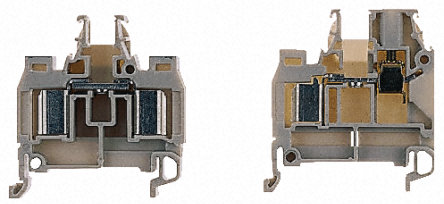 Grauer IDC / Schrauben-Standardanschluss 1,5 / 4 mm