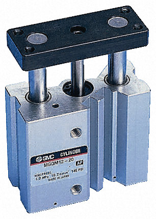 MGQ Compact guided cylinder, 50x50mm