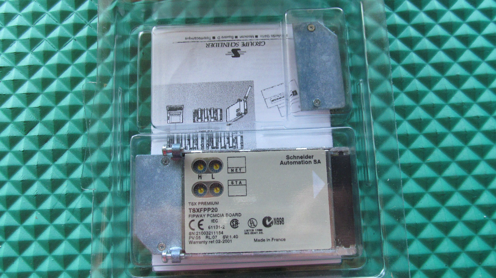 TSXFPP20, PCMCIA Card