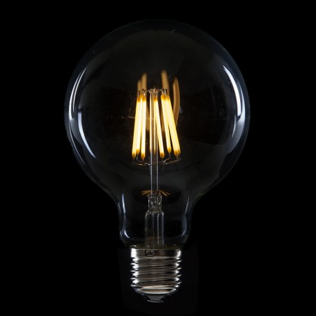 Vintage Filament LED-Lampe G95 E27 8W 800Lm