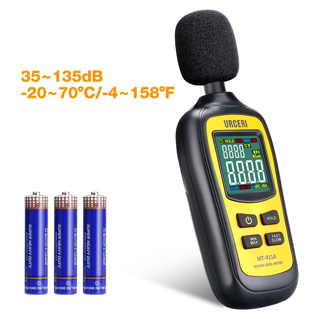 MT 911A URCERI Sound Meter, Decibelmeter, 35-135 dB