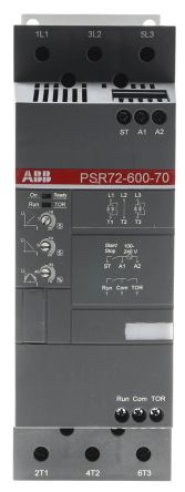 ABB 1SFA896113R7000  Arrancador suave ABB 72 A, IP10, IP20, 37 kW, 208 → 600 V