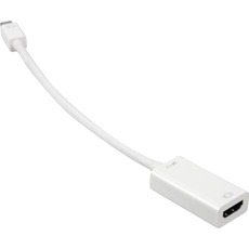 Sharkoon 0.15m, Mini DisplayPort / HDMI 0.15m Blanc, Câble