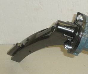 Butterfly valve lever model F012 DN100 F05 V14mm