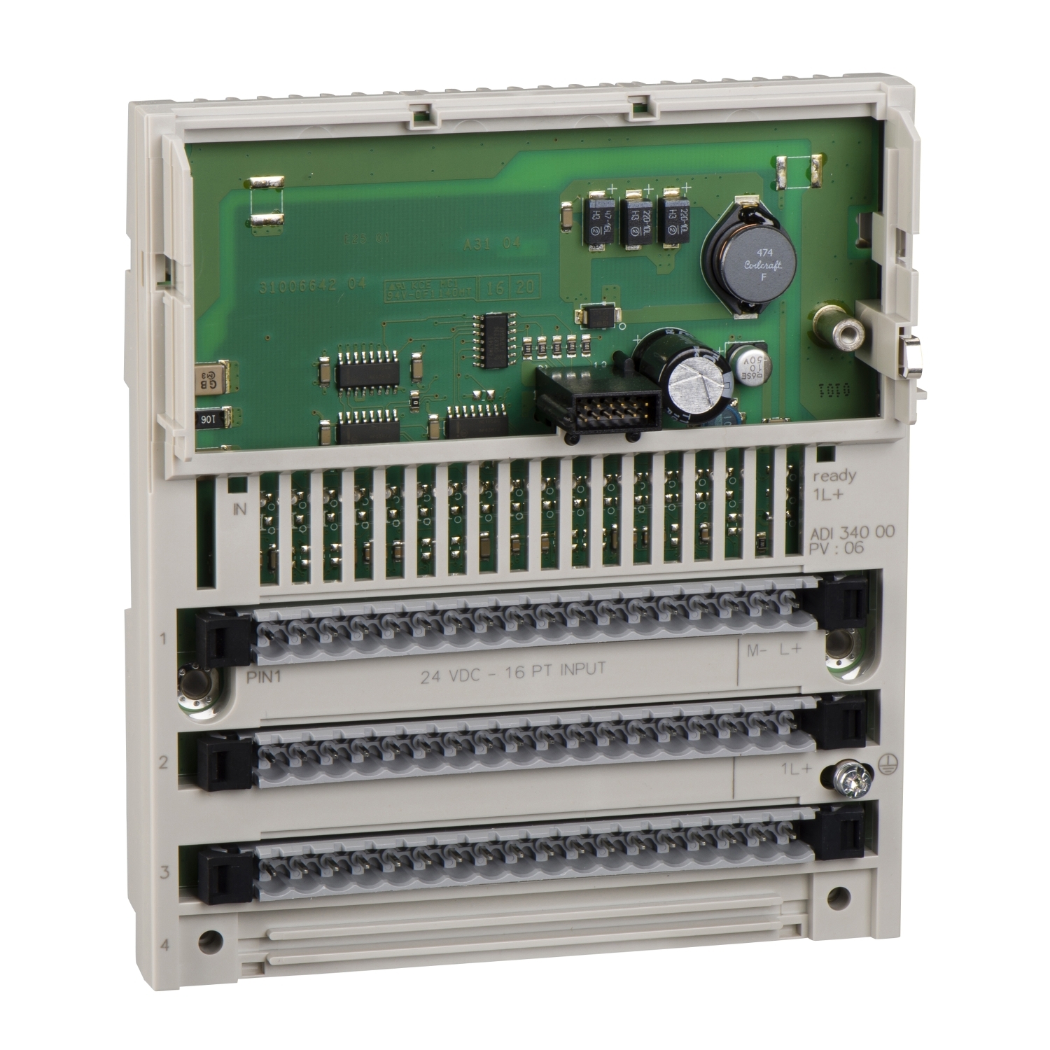 170ADI34000 Modicon Momentum дискретен входен модул - стандартен формат - 16 E 24 V DC