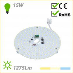 Disque LED de rénovation pour plafonniers plafonniers HS-CL-D142-15W-CW